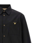 Valentino Garavani Schwarze Polyester-Jacke