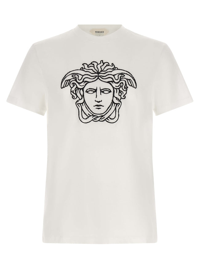 Versace Bicolor Cotton T-Shirt