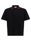 Versace Schwarzes Baumwoll-Poloshirt
