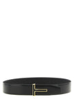 Tom Ford Schwarzer Kalbsleder Gürtel Regular