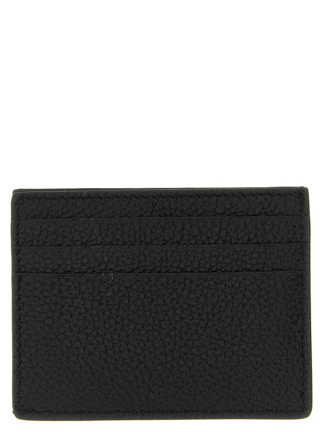 Tom Ford Schwarzer Kalbsleder-Kartenetui
