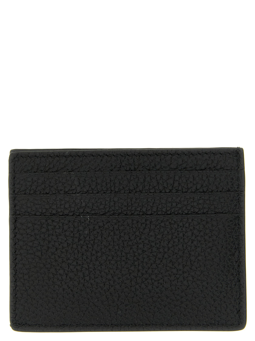 Tom Ford Schwarzer Kalbsleder-Kartenetui