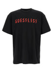 44 Label Group Schwarzes Baumwoll-T-Shirt
