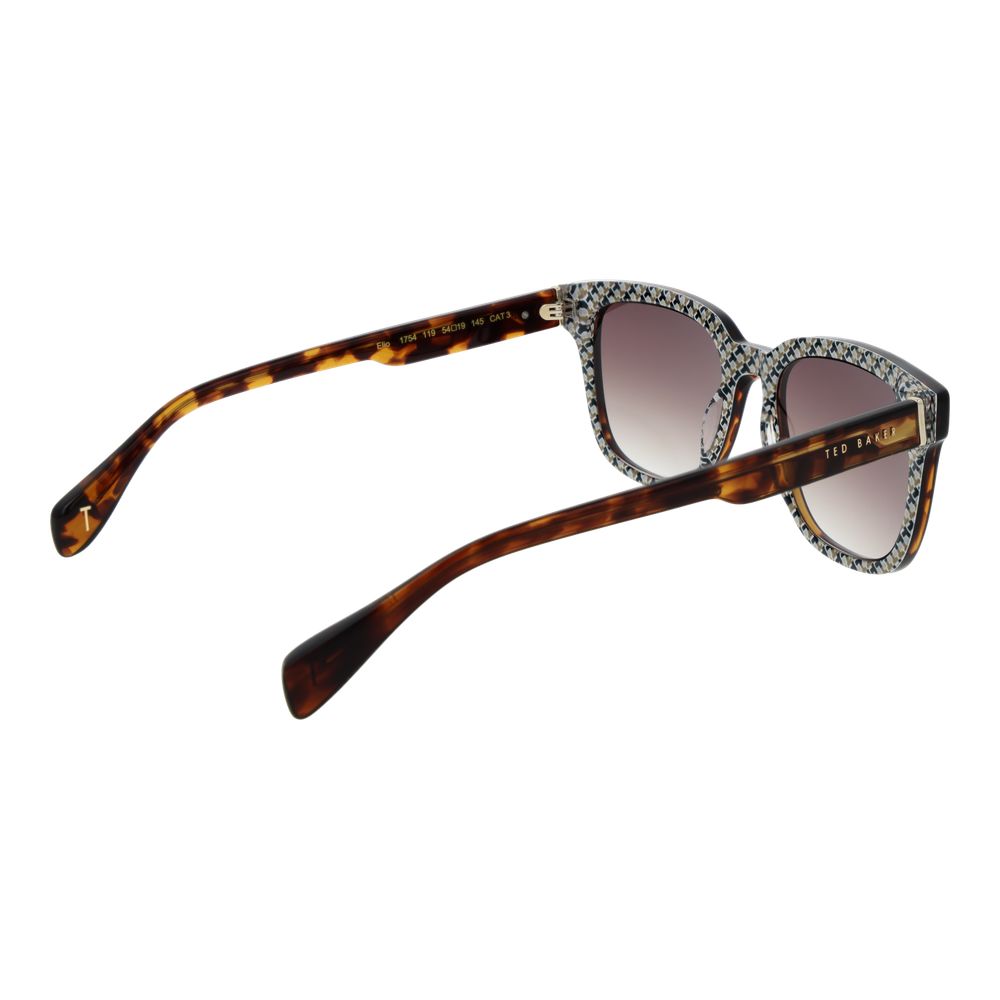 Ted Baker Braune Sonnenbrille aus Acetat