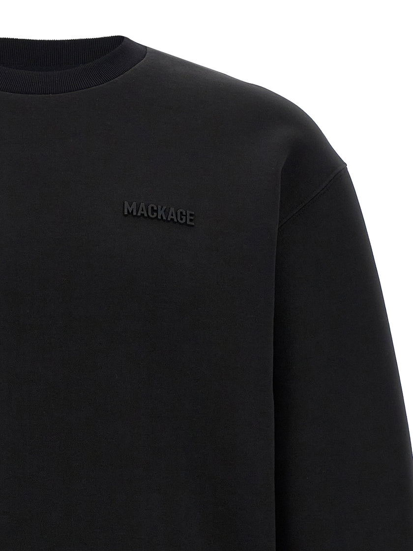 Mackage Schwarzer Baumwoll-Sweatshirt