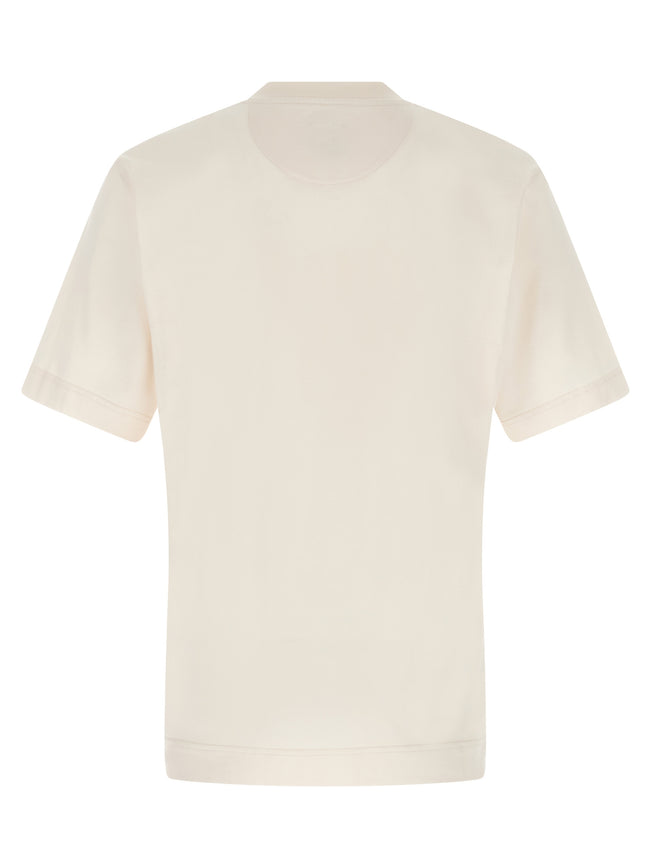 Fendi Weißes Baumwoll-T-Shirt