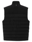 Mackage Schwarze ärmellose Nylon-Jacke