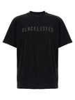 44 Label Group Schwarzes Baumwoll-T-Shirt