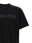 44 Label Group Schwarzes Baumwoll-T-Shirt