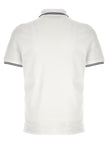 Stone Island Weißes Poloshirt aus Baumwolle