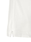 Stone Island Weißes Poloshirt aus Baumwolle