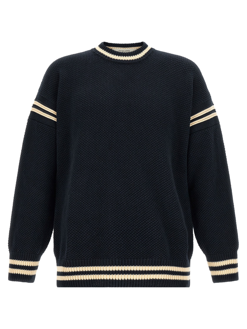 Golden Goose Blauer Baumwollcardigan
