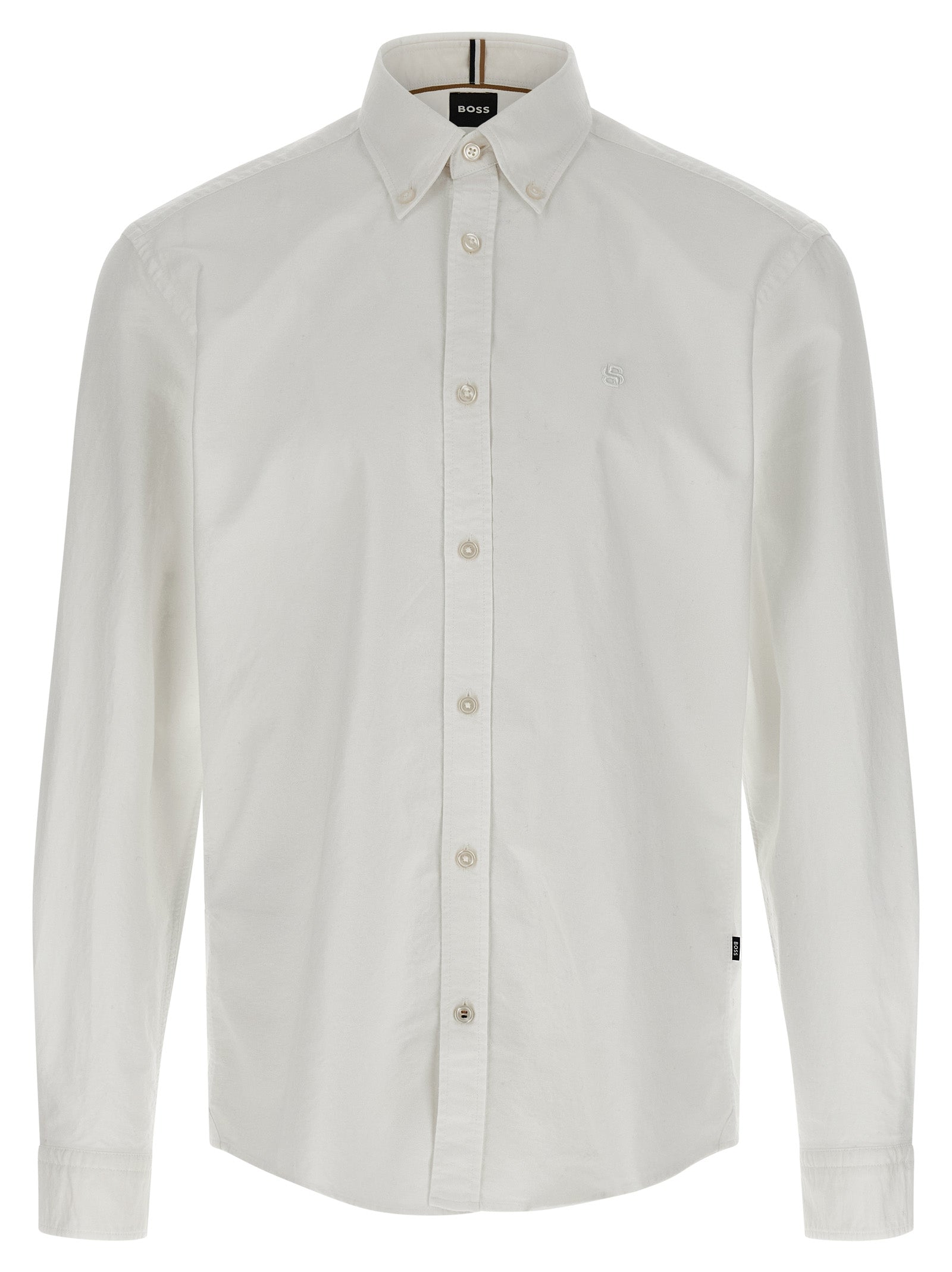 Hugo Boss Weiße Baumwollbluse