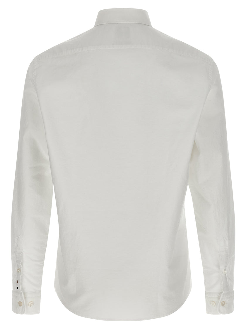 Hugo Boss Weiße Baumwollbluse