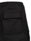 Rick Owens Schwarze Baumwoll-Bermudashorts