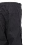 Rick Owens Schwarze Cargo-Hose aus Baumwolle