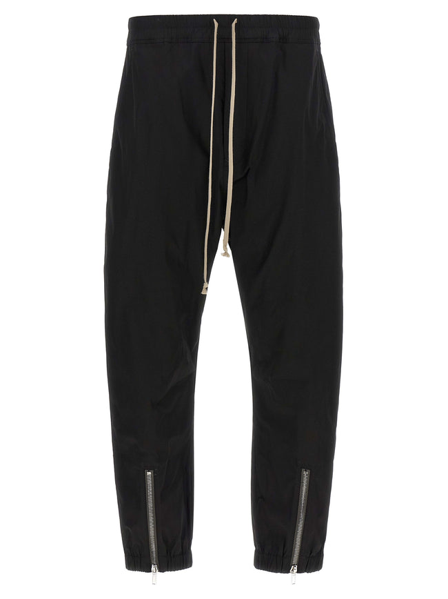 Rick Owens Schwarze Baumwoll-Jogginghose (Trainingshose)