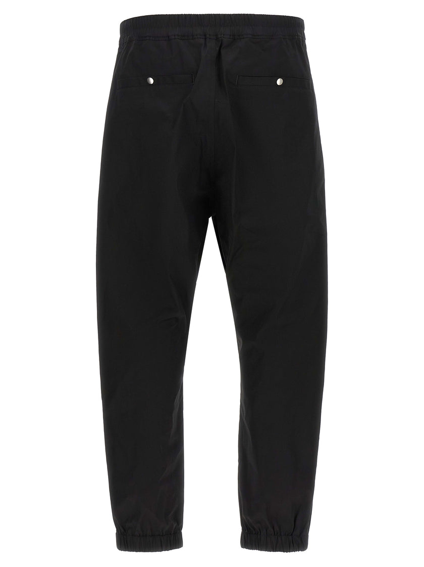 Rick Owens Schwarze Baumwoll-Jogginghose (Trainingshose)