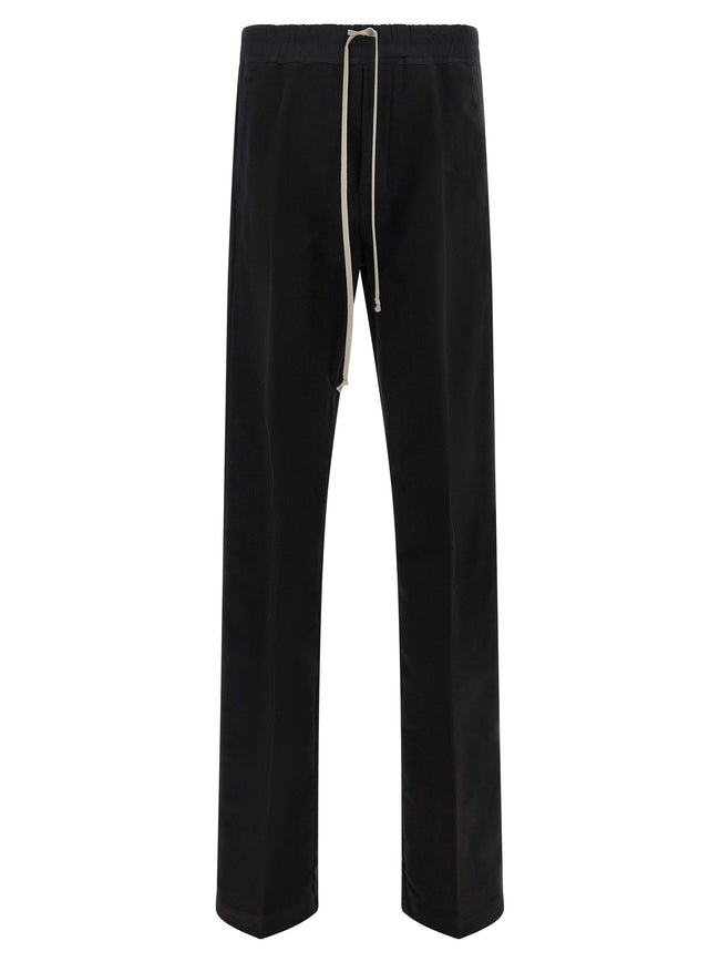 Rick Owens Schwarze Baumwoll-Freizeithose