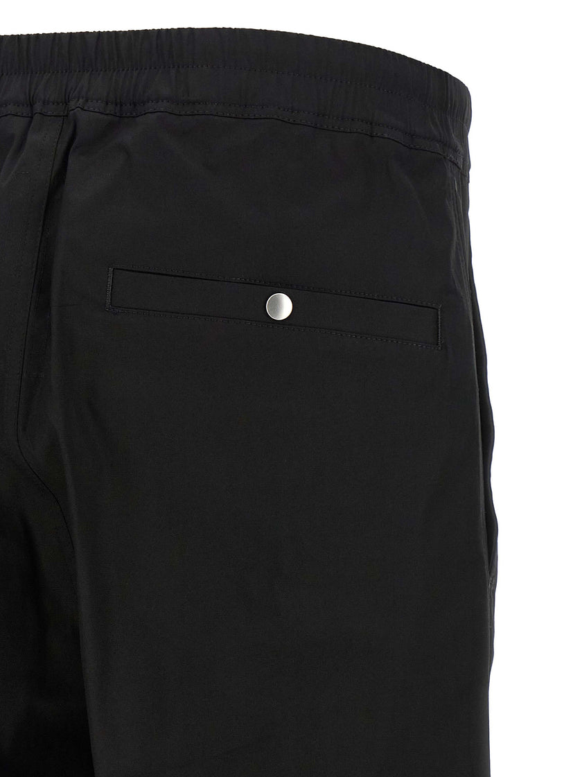Rick Owens Schwarze Baumwoll-Jogginghose (Trainingshose)