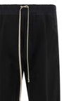 Rick Owens Schwarze Baumwoll-Freizeithose