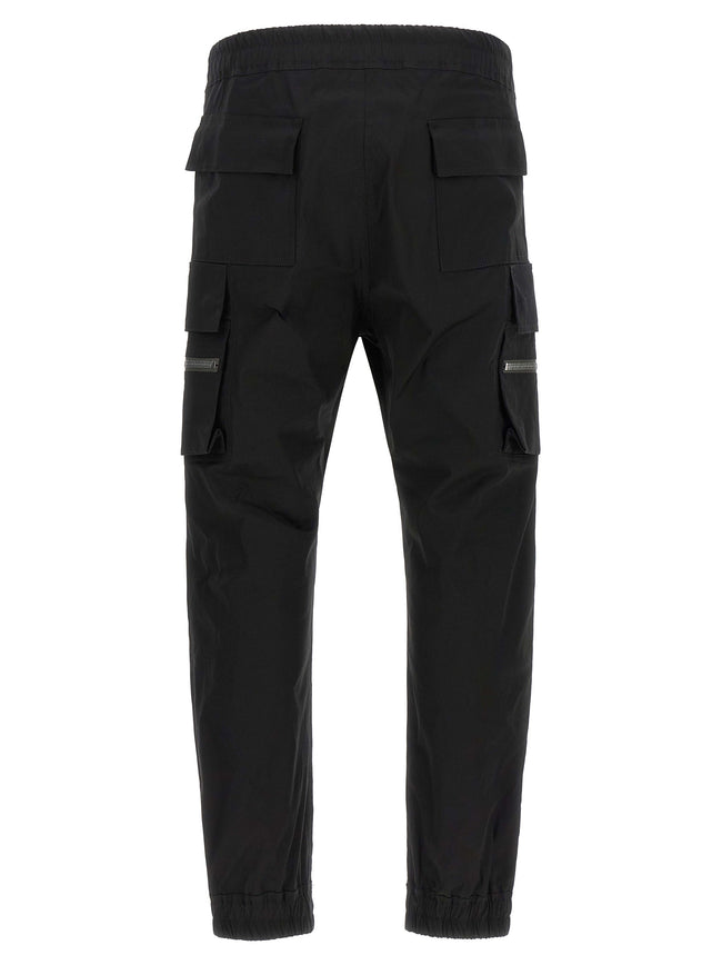 Rick Owens Schwarze Cargo-Hose aus Baumwolle