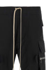 Rick Owens Schwarze Cargo-Hose aus Baumwolle
