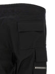 Rick Owens Schwarze Cargo-Hose aus Baumwolle