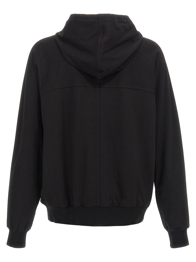 Rick Owens Schwarzer Baumwoll-Hoodie