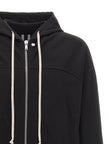 Rick Owens Schwarzer Baumwoll-Hoodie