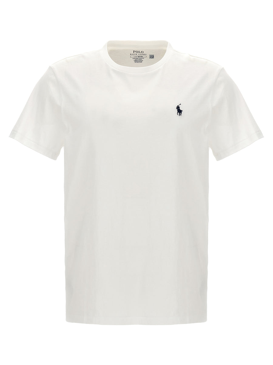 Polo Ralph Lauren White Cotton T-Shirt