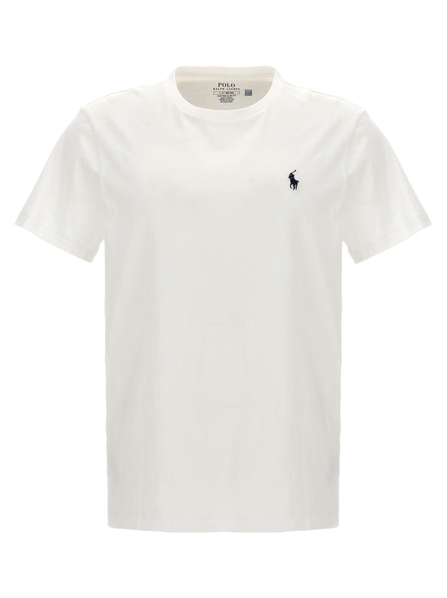 Polo Ralph Lauren Weißes Baumwoll-T-Shirt