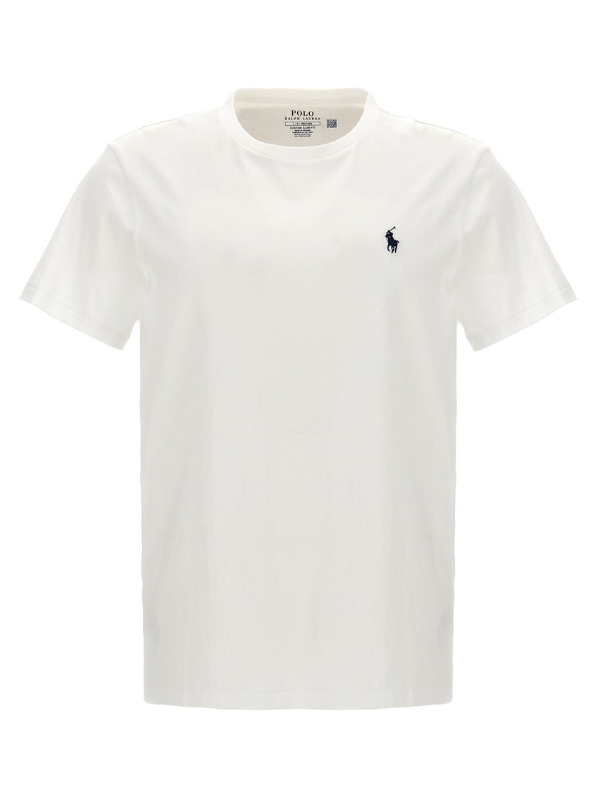 Polo Ralph Lauren Weißes Baumwoll-T-Shirt