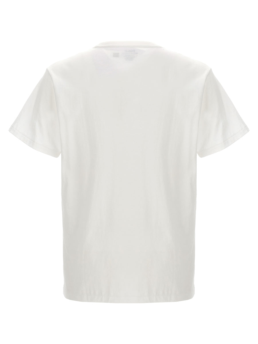 Polo Ralph Lauren White Cotton T-Shirt