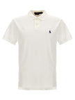 Polo Ralph Lauren Weißes Poloshirt aus Baumwolle