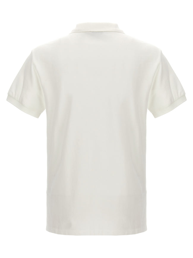 Polo Ralph Lauren Weißes Poloshirt aus Baumwolle