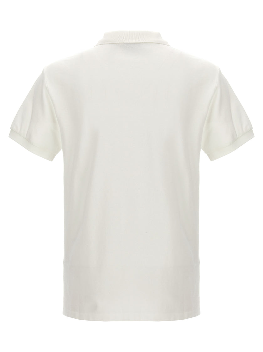 Polo Ralph Lauren Weißes Poloshirt aus Baumwolle