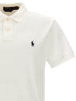 Polo Ralph Lauren Weißes Poloshirt aus Baumwolle