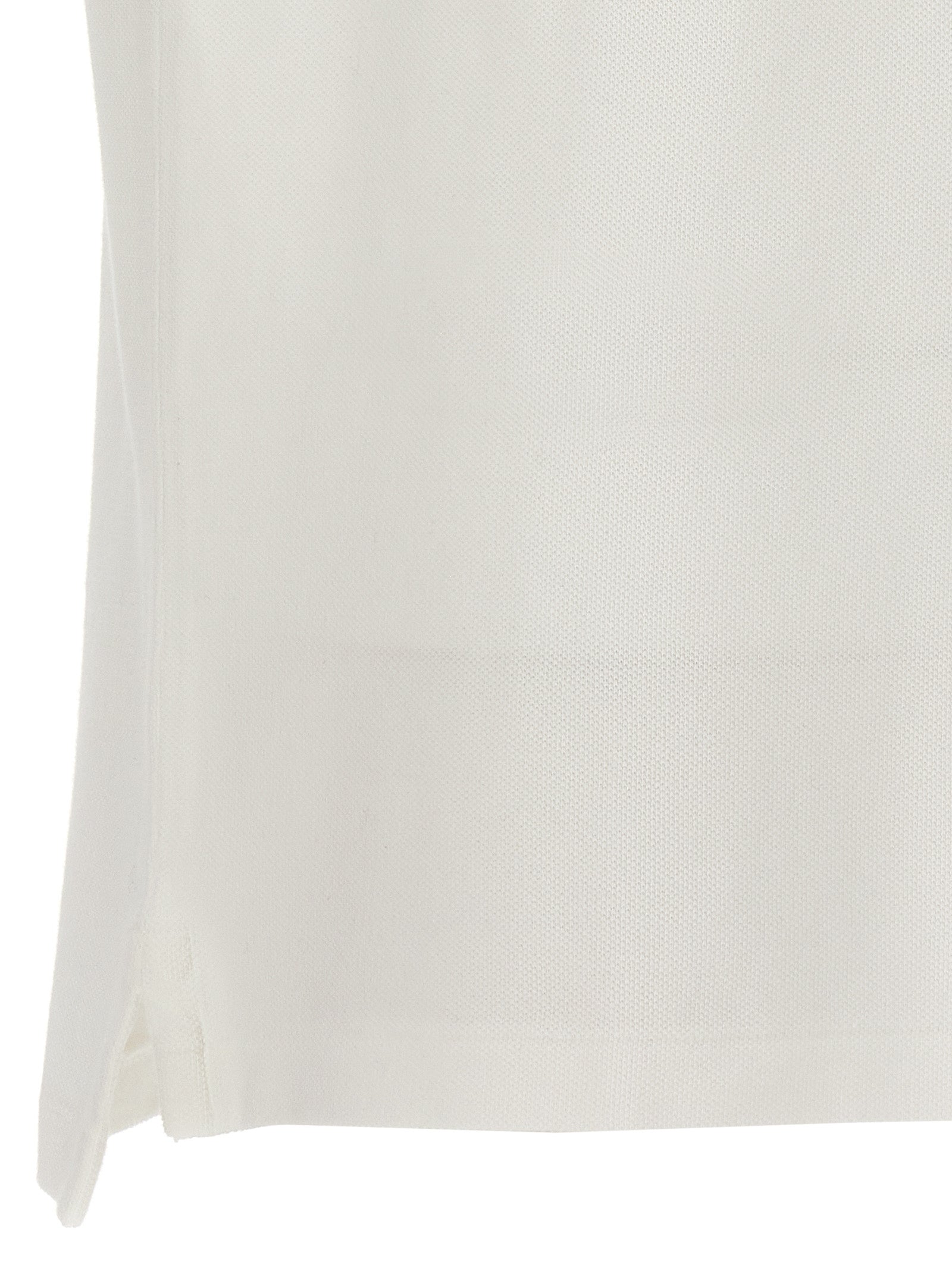 Polo Ralph Lauren Weißes Poloshirt aus Baumwolle