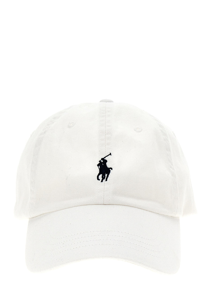 Polo Ralph Lauren Weiße Baumwollkappe (Baseball Cap)
