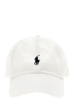 Polo Ralph Lauren Weiße Baumwollkappe (Baseball Cap)