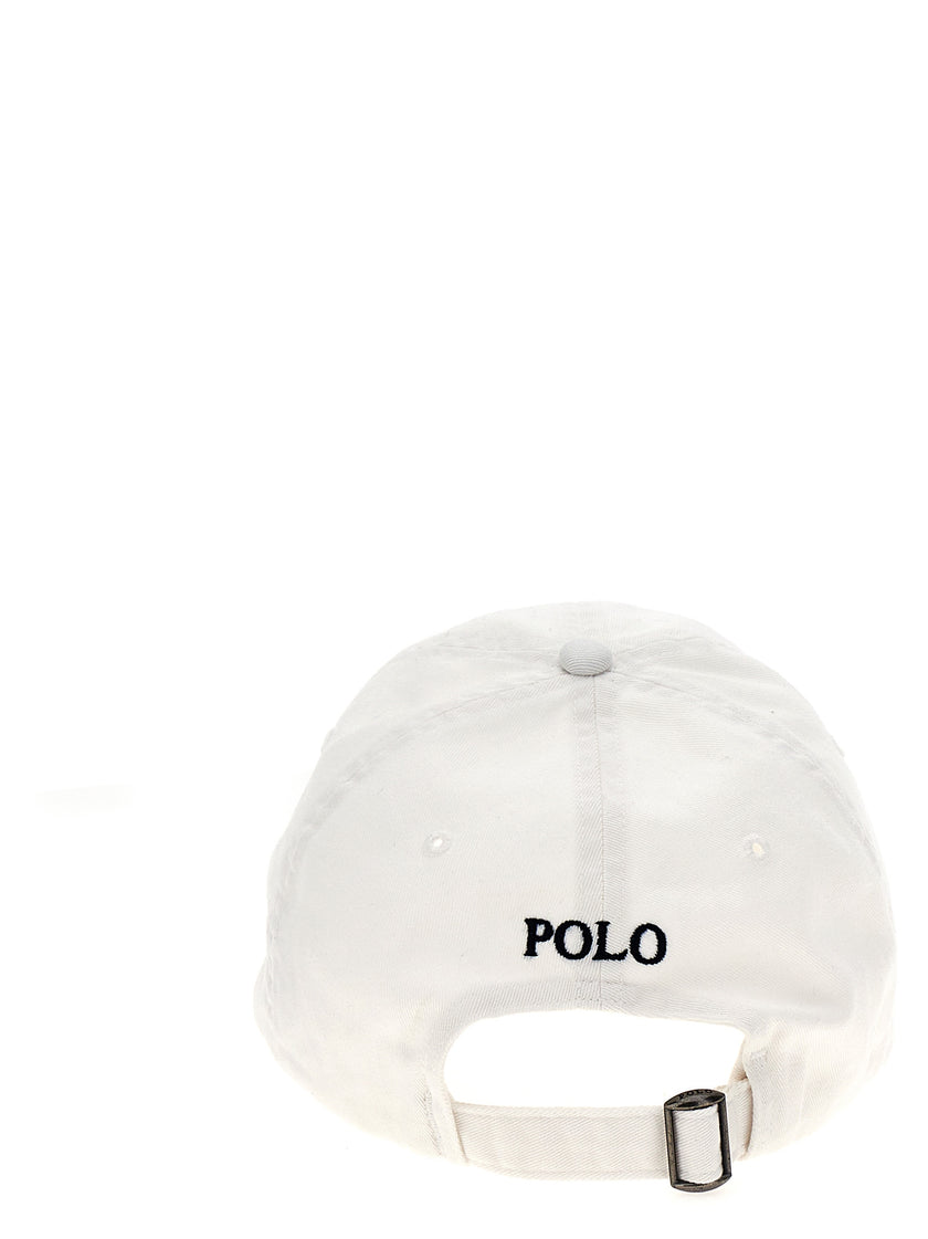 Polo Ralph Lauren Weiße Baumwollkappe (Baseball Cap)
