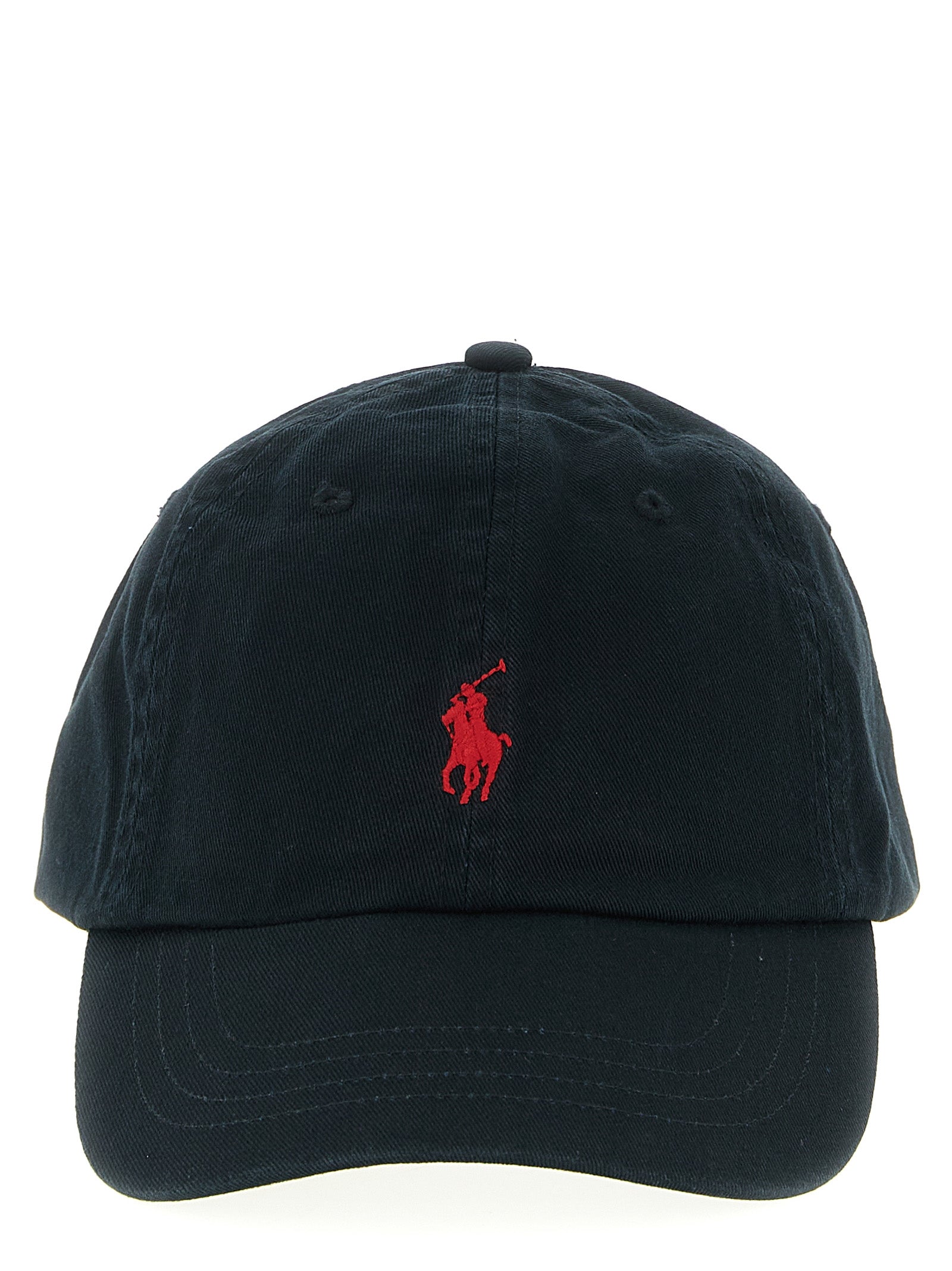 Polo Ralph Lauren Schwarze Baumwollkappe (Baseball Cap)