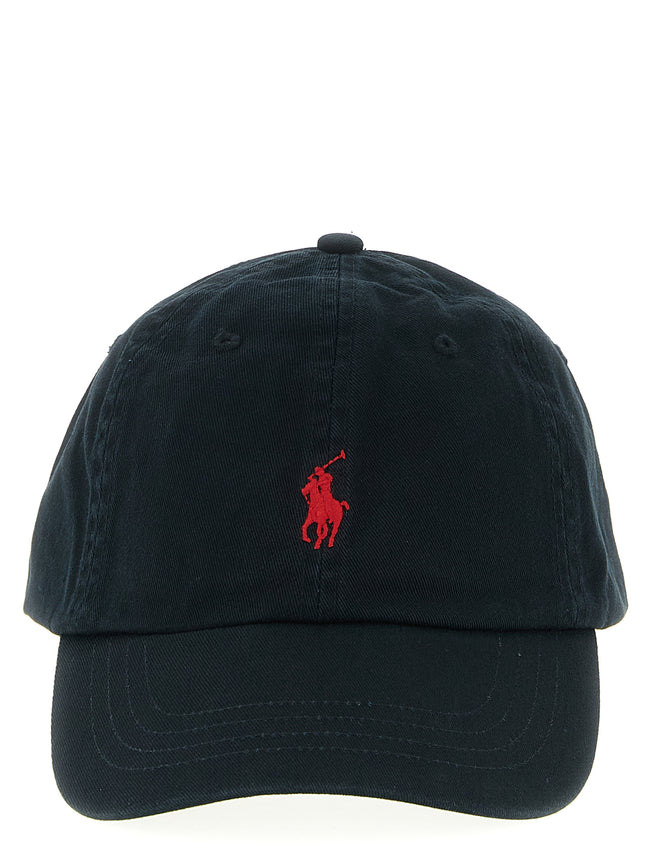 Polo Ralph Lauren Schwarze Baumwollkappe (Baseball Cap)
