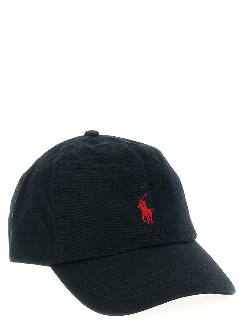 Polo Ralph Lauren Schwarze Baumwollkappe (Baseball Cap)