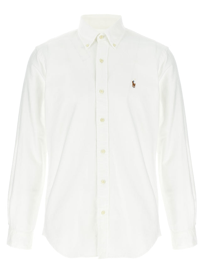 Polo Ralph Lauren Weiße Baumwollbluse