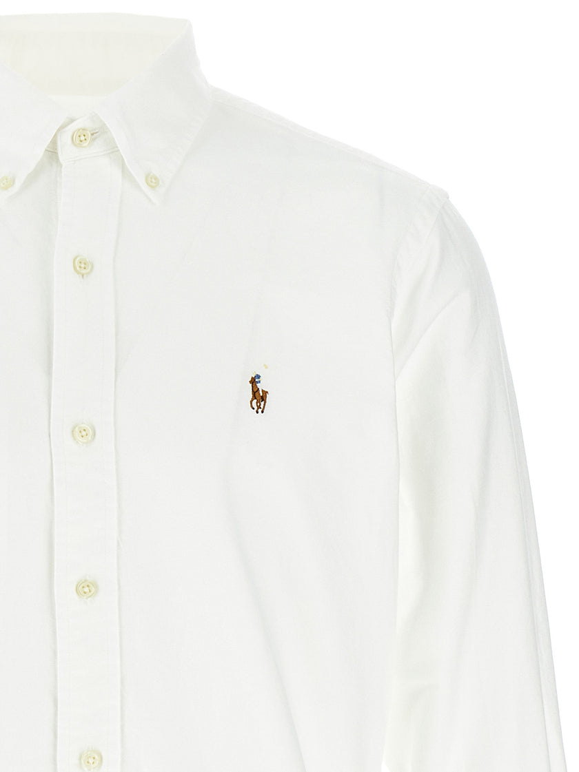Polo Ralph Lauren Weiße Baumwollbluse
