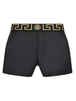 Versace Mehrfarbige Polyester-Badeshorts