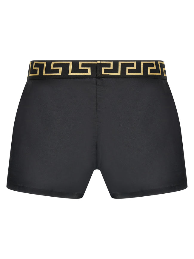 Versace Mehrfarbige Polyester-Badeshorts
