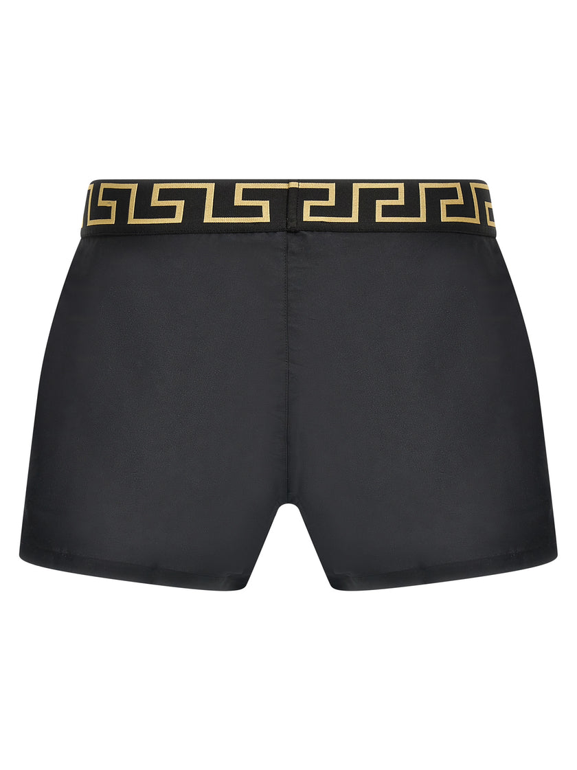 Versace Mehrfarbige Polyester-Badeshorts